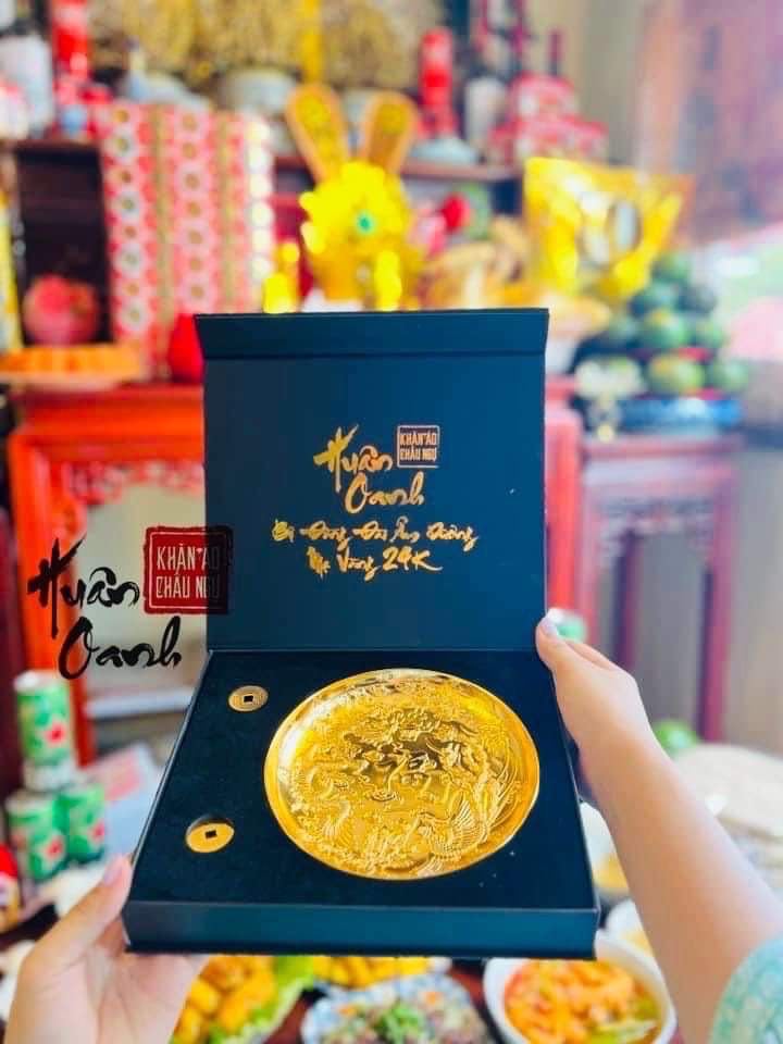 Bộ đồng đài mạ vàng 24k cao cấp